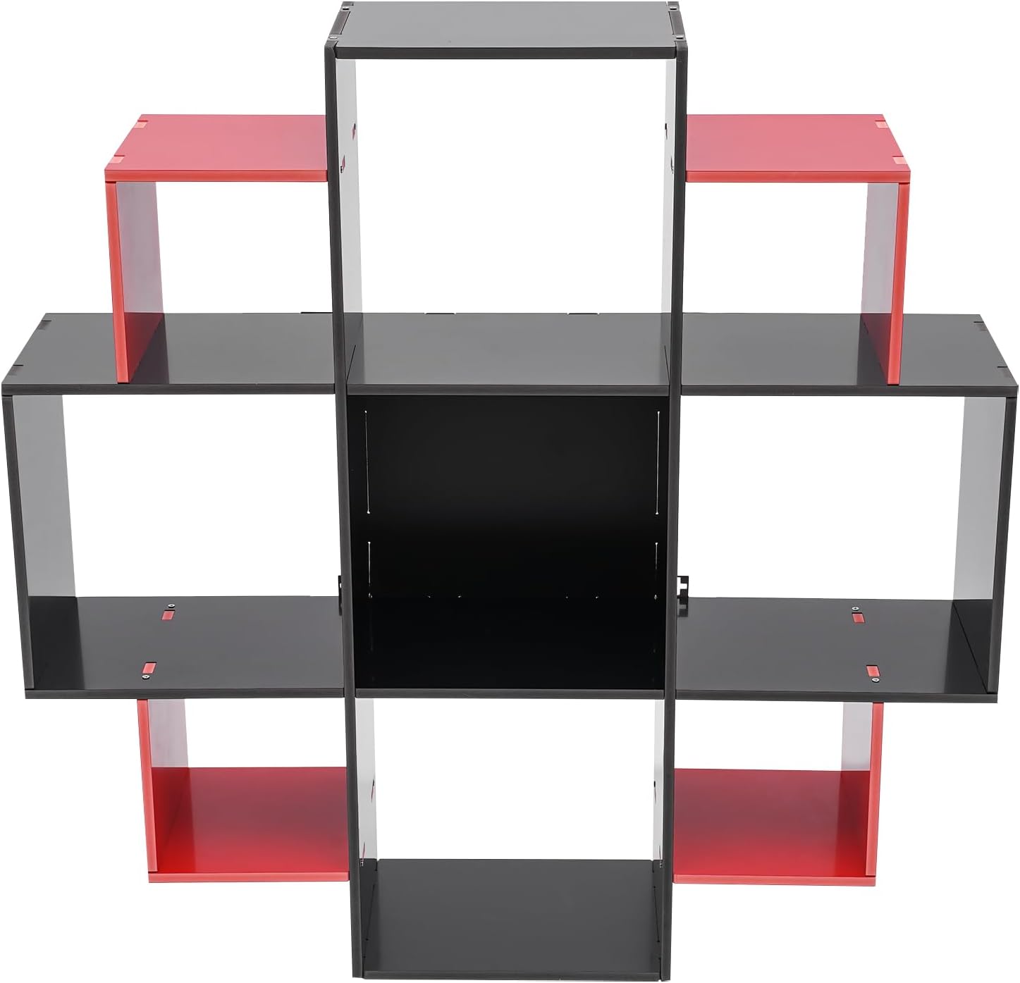 Wall‑Mounted Floating Compartment Bookcase