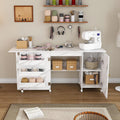 4‑in‑1 Foldable Sewing Craft Station Table