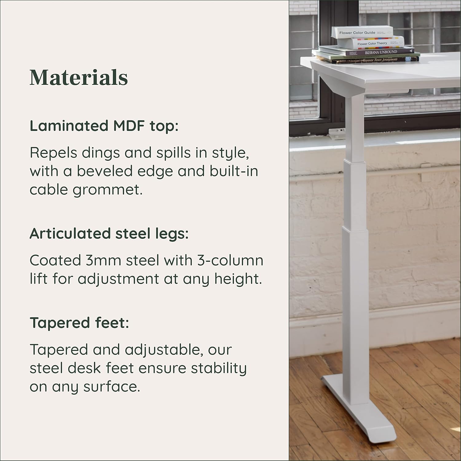 Dual‑Motor Adjustable Standing Desk
