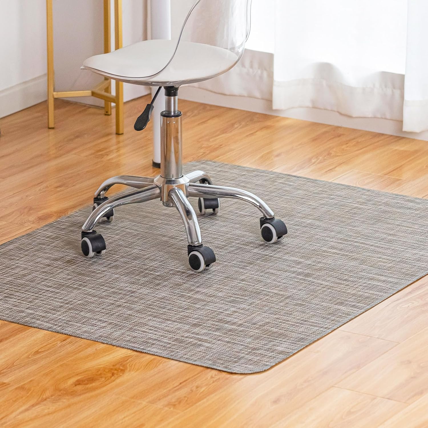 PVC Hardwood Floor Office Chair Mat