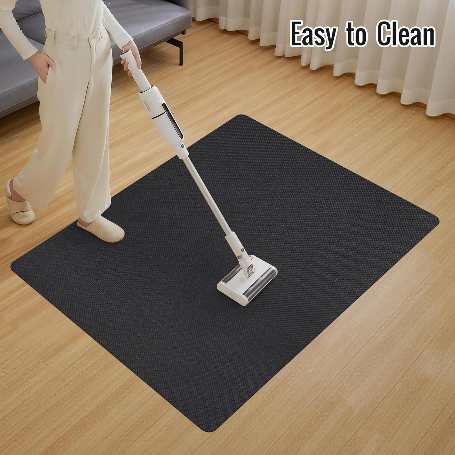 Anti‑Slip Hard‑Floor Office Chair Mat