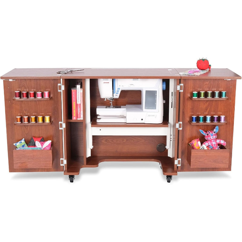 Sewing Cabinet with Lift & Expandable Worktop