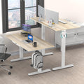 Electric Adjustable Standing Desk with Drawer