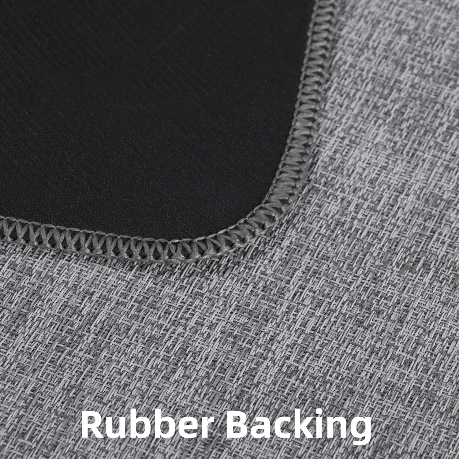 Rubber Hardwood Floor Office Chair Mat