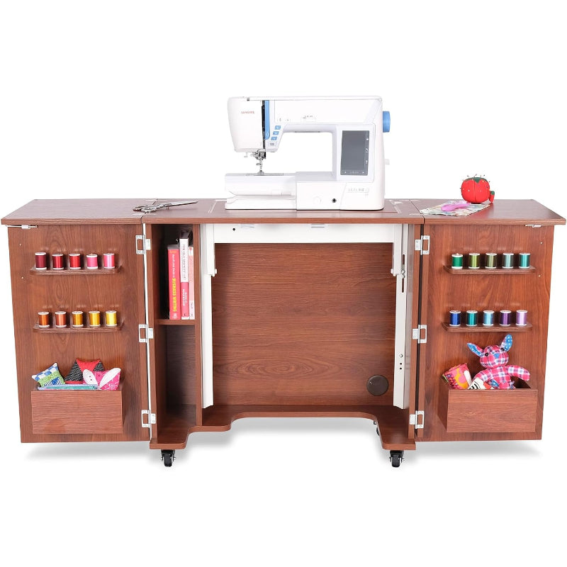 Sewing Cabinet with Lift & Expandable Worktop