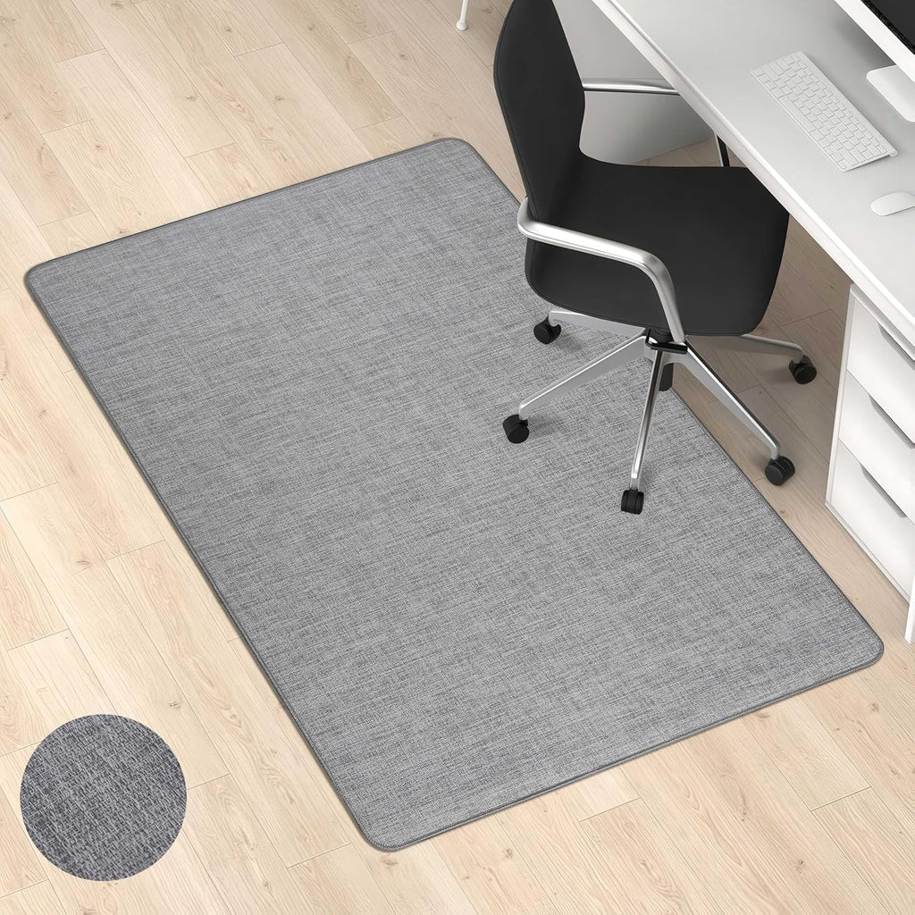 Rubber Hardwood Floor Office Chair Mat