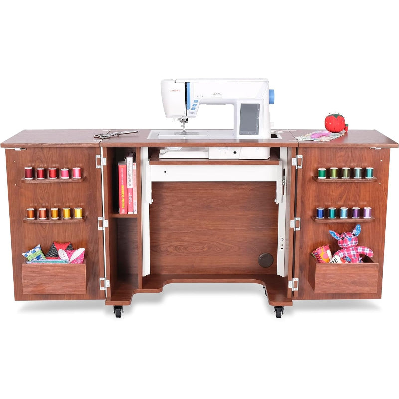 Sewing Cabinet with Lift & Expandable Worktop